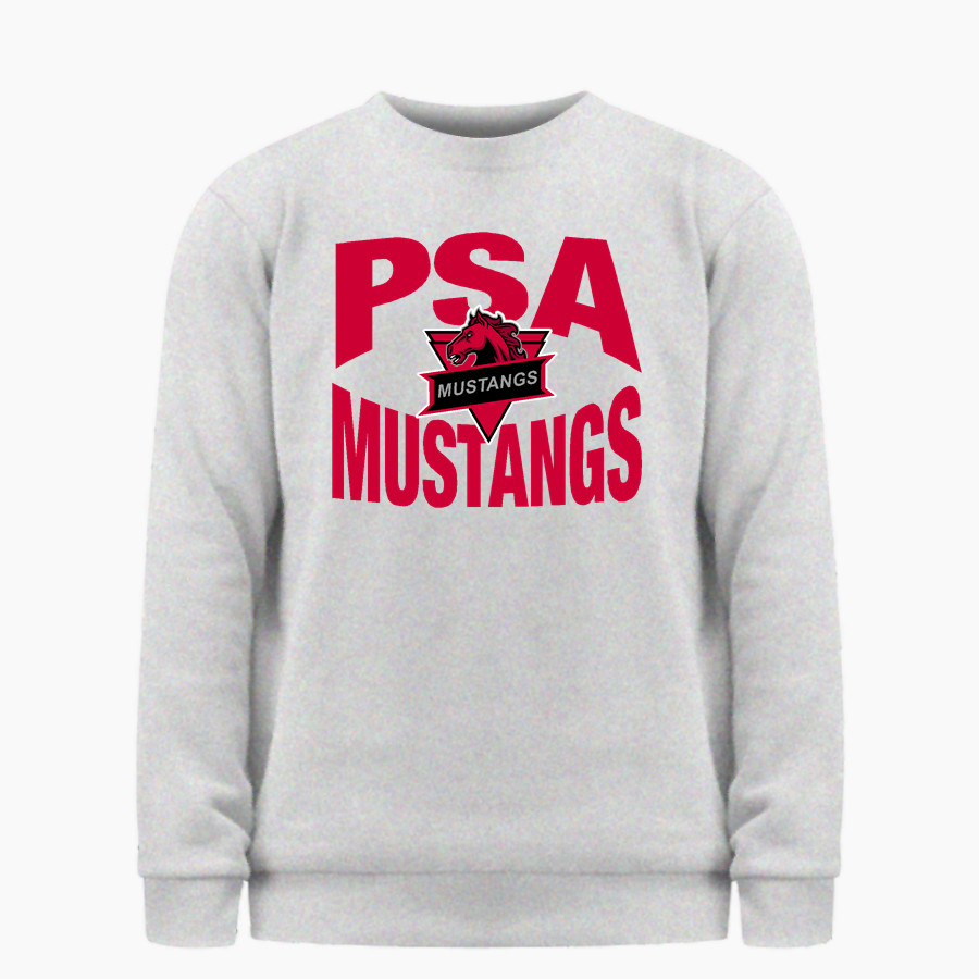 PSA Mustangs official sideline store <span class="pdp-name-mascot">PUTNAM SCIENCE ACADEMY Mustangs</span> lululemon Men's Steady State Crewneck Sweatshirt
