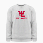 West Lafayette Jr-Sr High School Red Devils Online Store lululemon Men's Steady State Crewneck Sweatshirt Front Thumbnail