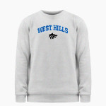 WEST HILLS HIGH SCHOOL WOLF PACK lululemon Men's Steady State Crewneck Sweatshirt Front Thumbnail