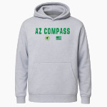 AZ Compass DRAGONS <span class="pdp-name-mascot">Compass Prep DRAGONS</span> lululemon Men's Steady State Pullover Hoodie Front Thumbnail
