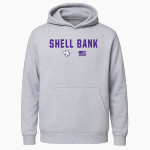 Shell Bank Brigade lululemon Men's Steady State Pullover Hoodie Front Thumbnail