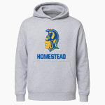 HOMESTEAD HIGH SCHOOL SPARTANS <span class="pdp-name-mascot">HOMESTEAD SPARTANS</span> lululemon Men's Steady State Pullover Hoodie Front Thumbnail