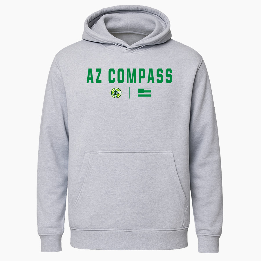 AZ Compass DRAGONS <span class="pdp-name-mascot">Compass Prep DRAGONS</span> lululemon Men's Steady State Pullover Hoodie