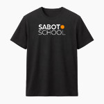 Sabot School Sabot School <span class="pdp-name-mascot">STONY POINT SCHOOL</span> lululemon Men's Zeroed In Short-Sleeve Shirt Front Thumbnail