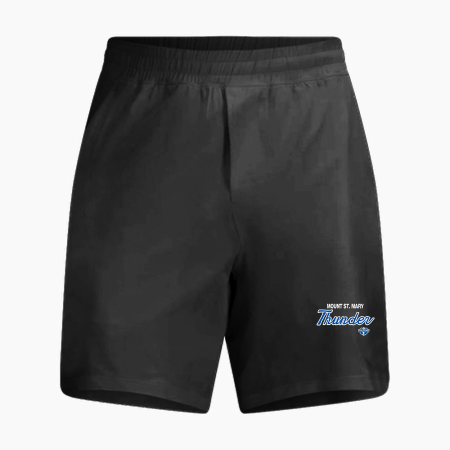 Mount St. Mary Academy believe in the boom <span class="pdp-name-mascot">Mount Saint Mary Academy Thunder</span> lululemon Men's Pace Breaker 7in Linerless Short