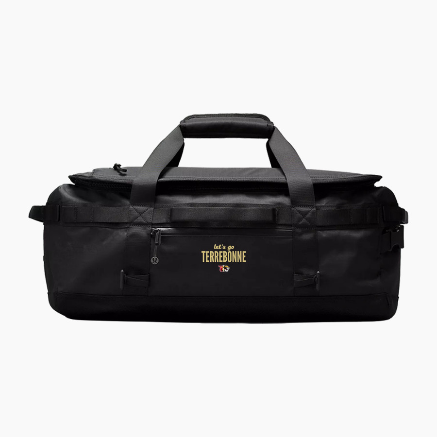 TERREBONNE HIGH SCHOOL TIGERS <span class="pdp-name-mascot">TERREBONNE TIGERS</span> lululemon 2-in-1 Travel Duffle Backpack 45L