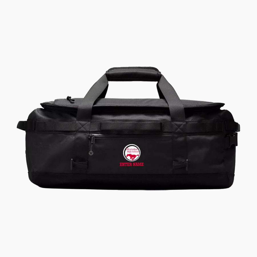 MUNSTER HIGH SCHOOL MUSTANGS <span class="pdp-name-mascot">MUNSTER MUSTANGS</span> lululemon 2-in-1 Travel Duffle Backpack 45L