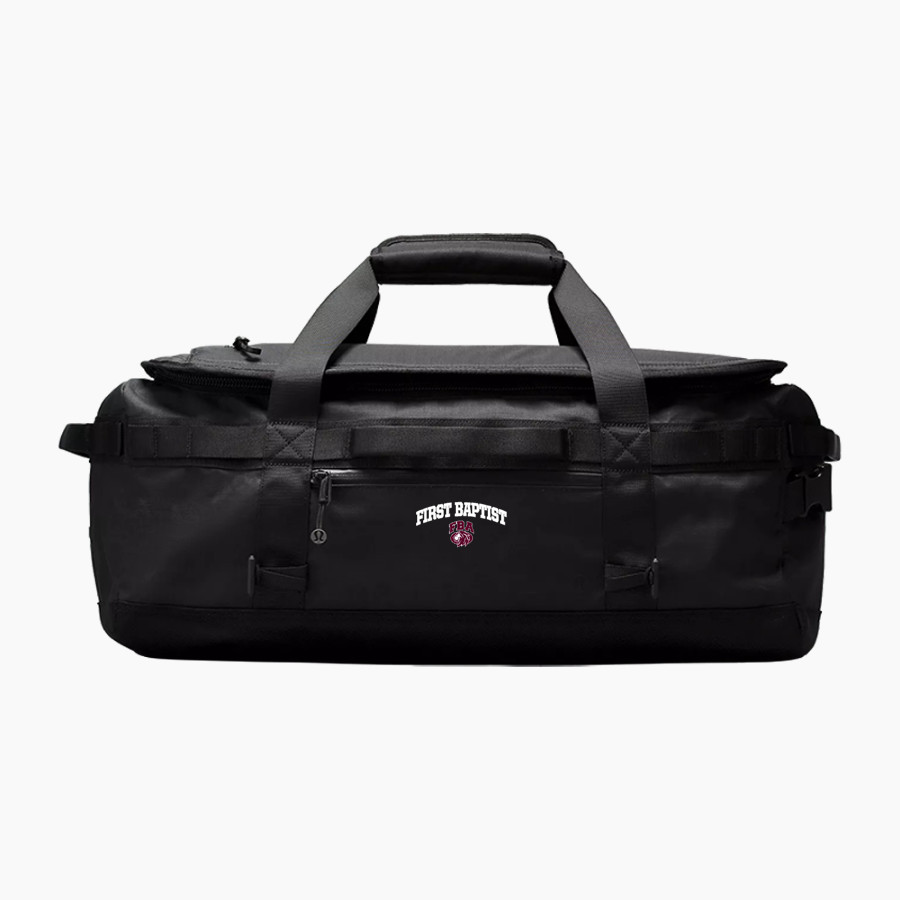 First Baptist Lions <span class="pdp-name-mascot">First Baptist Lions</span> lululemon 2-in-1 Travel Duffle Backpack 45L