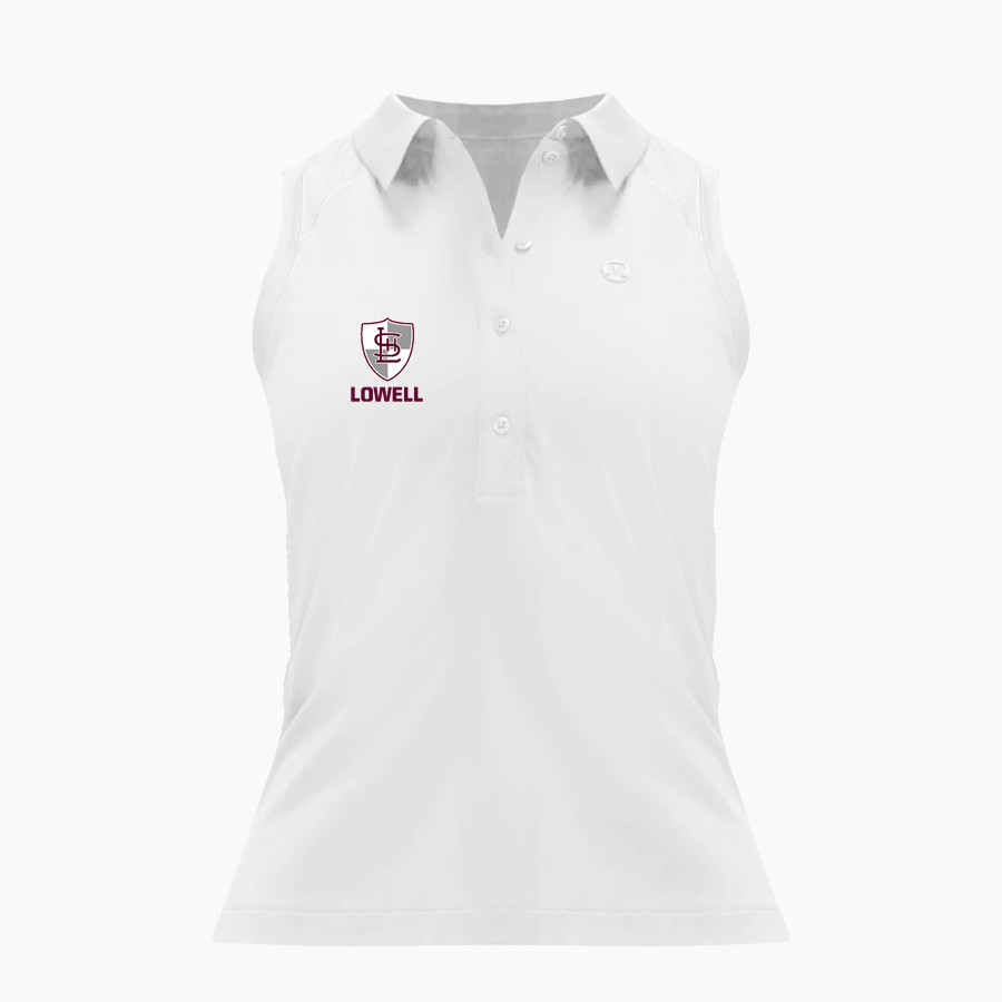 LOWELL HIGH SCHOOL RED RAIDERS <span class="pdp-name-mascot">LOWELL RED RAIDERS</span> lululemon Women's Quick Dry Sleeveless Polo