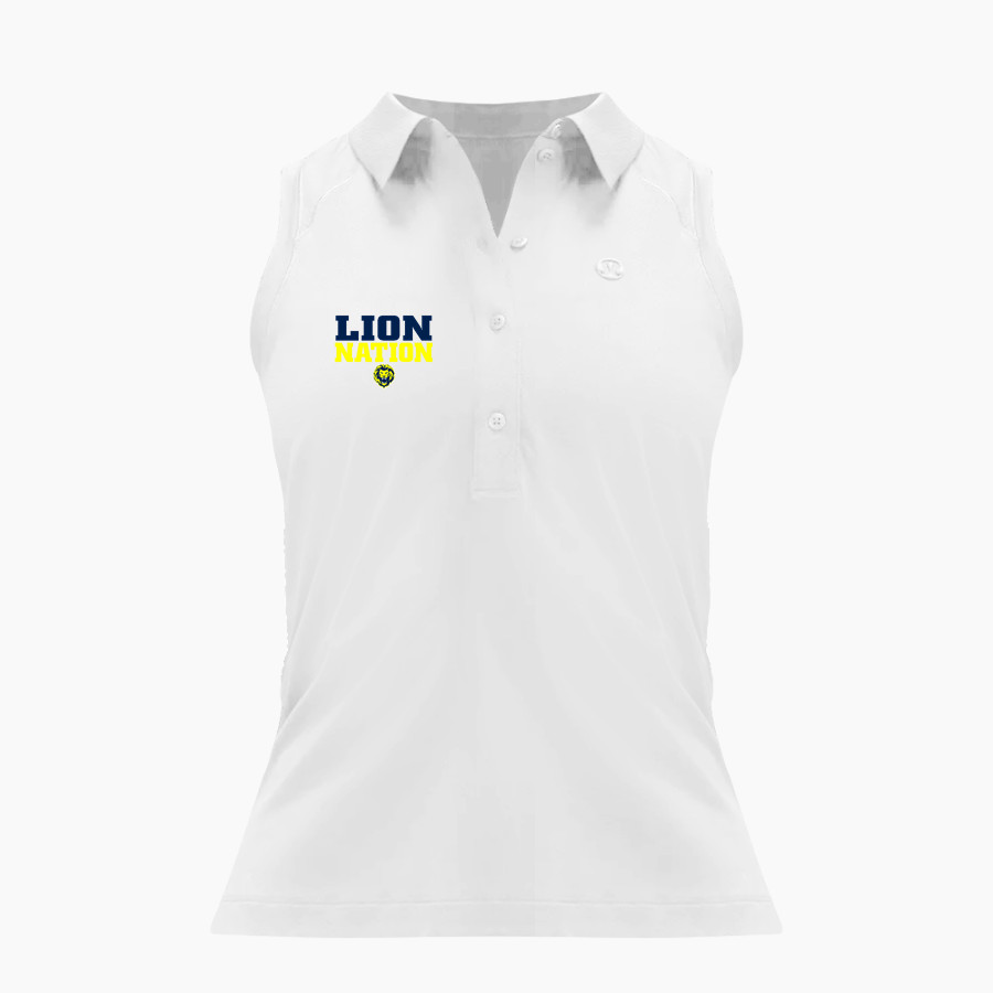ASHEVILLE CHRISTIAN ACADEMY LIONS <span class="pdp-name-mascot">ASHEVILLE LIONS</span> lululemon Women's Quick Dry Sleeveless Polo