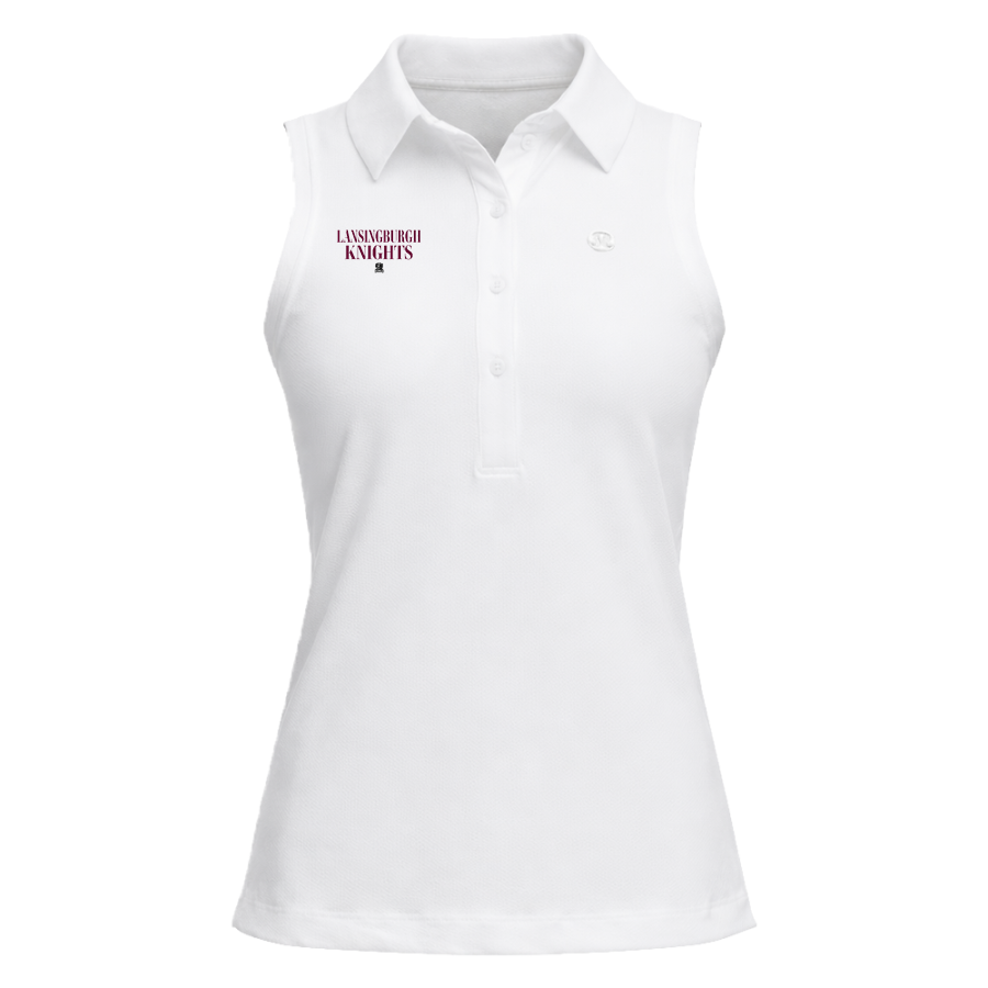 Lansingburgh Knights The Official Online Store <span class="pdp-name-mascot">Lansingburgh Knights</span> lululemon Women's Quick Dry Sleeveless Polo