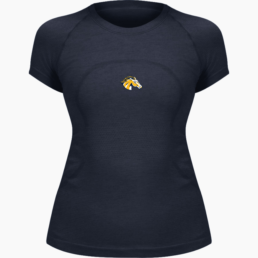 Breck Mustangs lululemon Women's Swiftly Tech SS 2.0 Double Dye