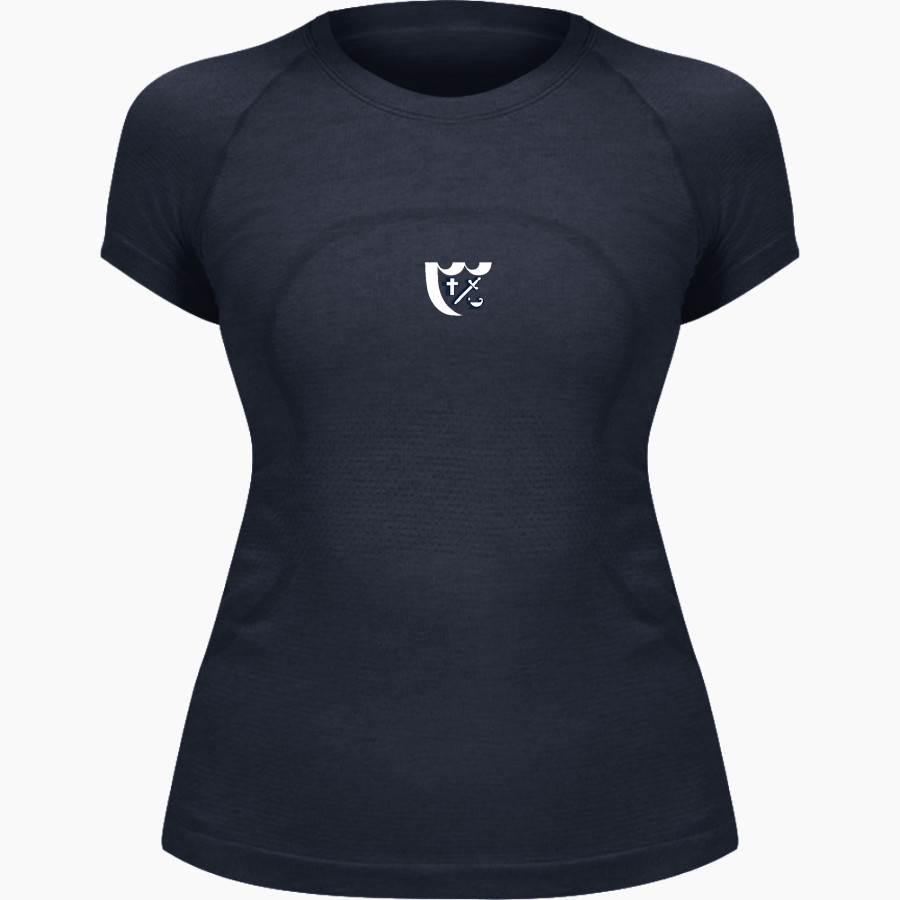 Breck Mustangs lululemon Women's Swiftly Tech SS 2.0 Double Dye