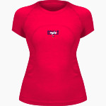 Oswalt Eagles <span class="pdp-name-mascot">Oswalt Academy Eagles</span> lululemon Women's Swiftly Tech SS 2.0 Double Dye Front Thumbnail