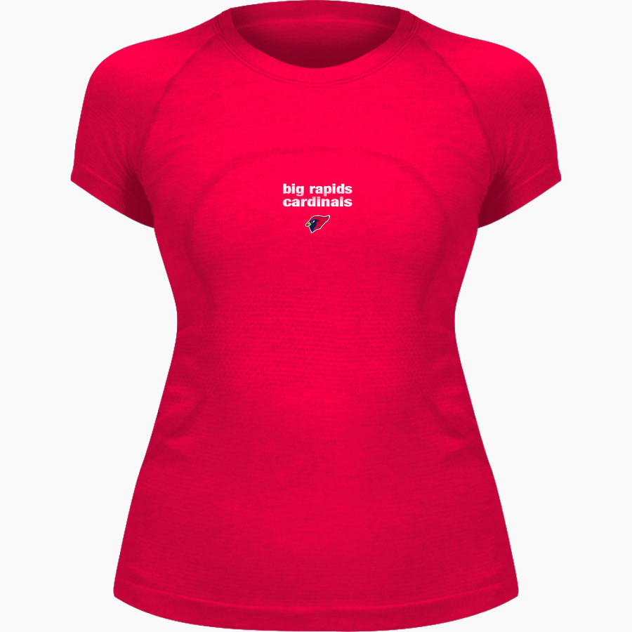 Big Rapids Cardinals lululemon Women's Swiftly Tech SS 2.0 Double Dye