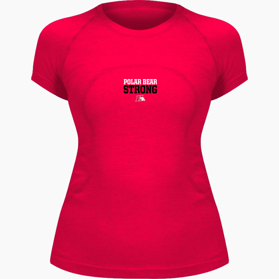 HORTONVILLE HIGH SCHOOL POLAR BEARS <span class="pdp-name-mascot">HORTONVILLE POLAR BEARS</span> lululemon Women's Swiftly Tech SS 2.0 Double Dye