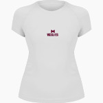 MILLBURY SR HIGH SCHOOL WOOLIES <span class="pdp-name-mascot">MILLBURY MEMORIAL WOOLIES</span> lululemon Women's Swiftly Tech Short Sleeve Tee 2.0 Front Thumbnail