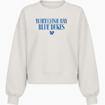 Whitefish Bay Blue Dukes lululemon Women's Perfectly Oversized Crew Front Thumbnail