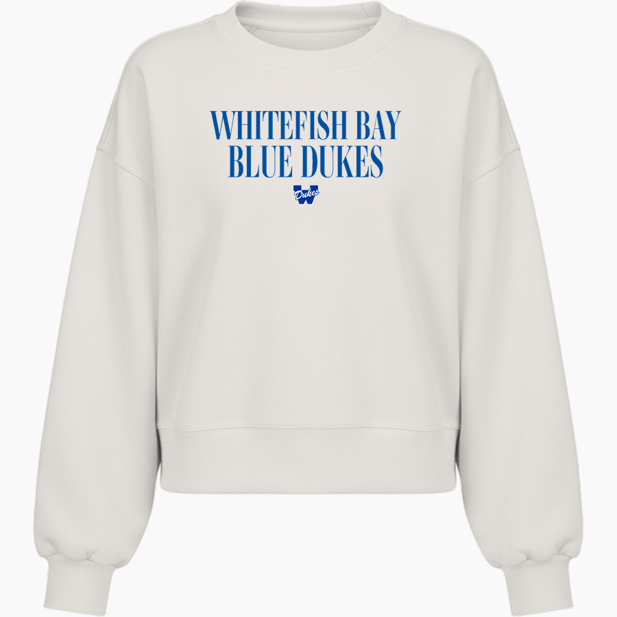 Whitefish Bay Blue Dukes lululemon Women's Perfectly Oversized Crew