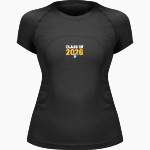 Hermon Hawks <span class="pdp-name-mascot">Hermon Hawks</span> lululemon Women's Swiftly Tech SS 2.0 Double Dye Front Thumbnail