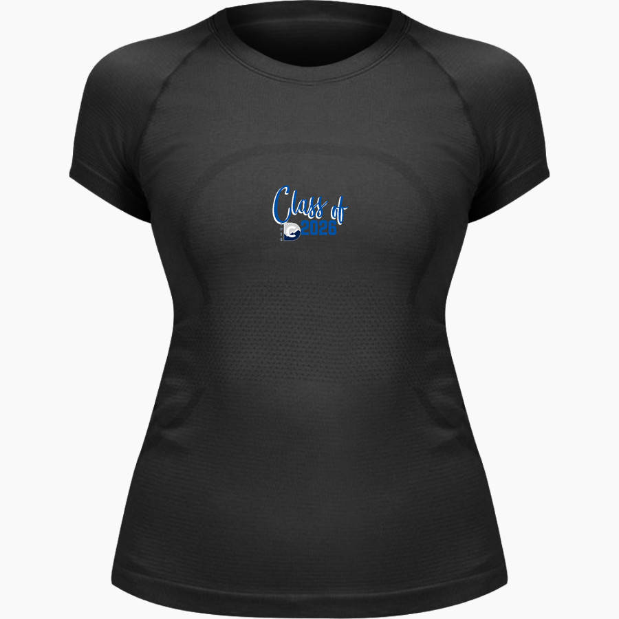 Denver Christian Thunder lululemon Women's Swiftly Tech SS 2.0 Double Dye