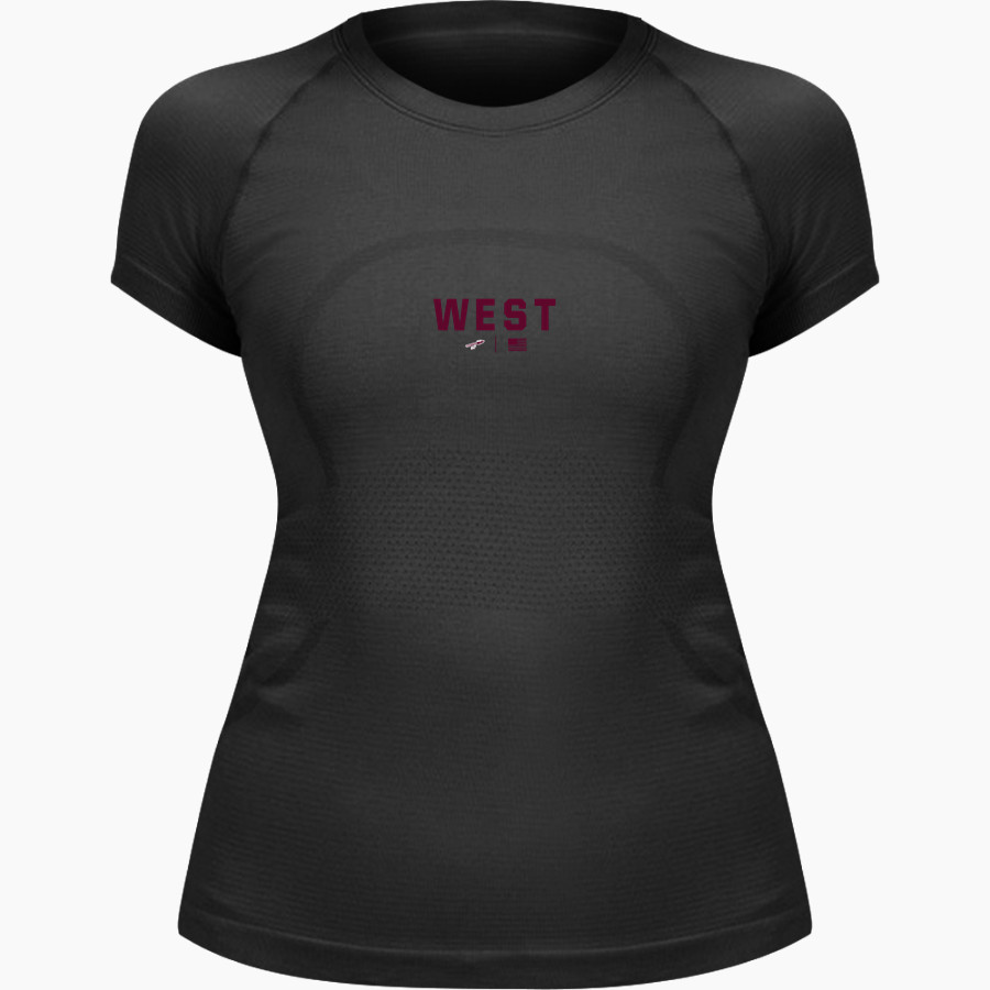 WEST HIGH SCHOOL WAHAWKS <span class="pdp-name-mascot">WEST WAHAWKS</span> lululemon Women's Swiftly Tech SS 2.0 Double Dye