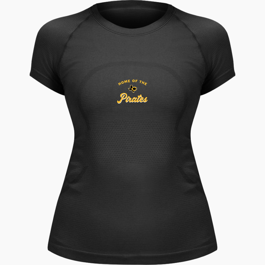 CRANDALL HIGH SCHOOL PIRATES lululemon Women's Swiftly Tech SS 2.0 Double Dye