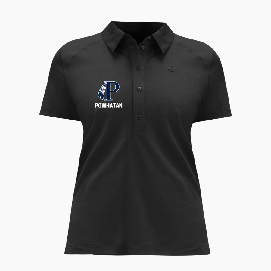 Powhatan School lululemon Women's Quick Dry Short-Sleeve Polo Shirt