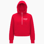 Buckeye Volleyball Club <span class="pdp-name-mascot">Buckeye Volleyball Club</span> lululemon Women's Scuba Oversized Half-Zip Hoodie Front Thumbnail