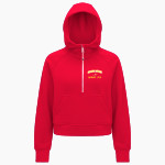 PURCELL MARIAN CAVALIERS official sideline store lululemon Women's Scuba Oversized Half-Zip Hoodie Front Thumbnail