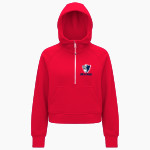 SEEGER HIGH SCHOOL PATRIOTS <span class="pdp-name-mascot">SEEGER PATRIOTS</span> lululemon Women's Scuba Oversized Half-Zip Hoodie Front Thumbnail