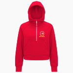 COFFEEVILLE HIGH SCHOOL PIRATES lululemon Women's Scuba Oversized Half-Zip Hoodie Front Thumbnail