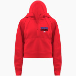 Wisconsin Lutheran Vikings lululemon Women's Scuba Oversized Half-Zip Hoodie Front Thumbnail