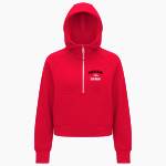 MIDDLEBURG HIGH SCHOOL BRONCOS lululemon Women's Scuba Oversized Half-Zip Hoodie Front Thumbnail