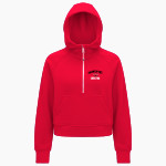 Mountain View Cougars <span class="pdp-name-mascot">Mountain View Cougars</span> lululemon Women's Scuba Oversized Half-Zip Hoodie Front Thumbnail
