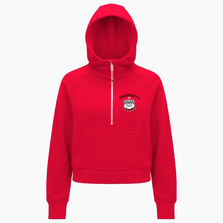 San Rafael Bulldogs <span class="pdp-name-mascot">San Rafael Bulldogs</span> lululemon Women's Scuba Oversized Half-Zip Hoodie