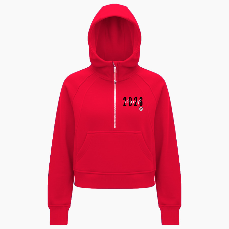 PORTSMOUTH ABBEY SCHOOL RAVENS <span class="pdp-name-mascot">PORTSMOUTH ABBEY RAVENS</span> lululemon Women's Scuba Oversized Half-Zip Hoodie