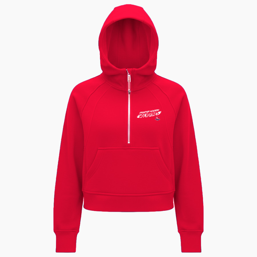 Frontier Academy Wolverines <span class="pdp-name-mascot">Frontier Academy Wolverines</span> lululemon Women's Scuba Oversized Half-Zip Hoodie