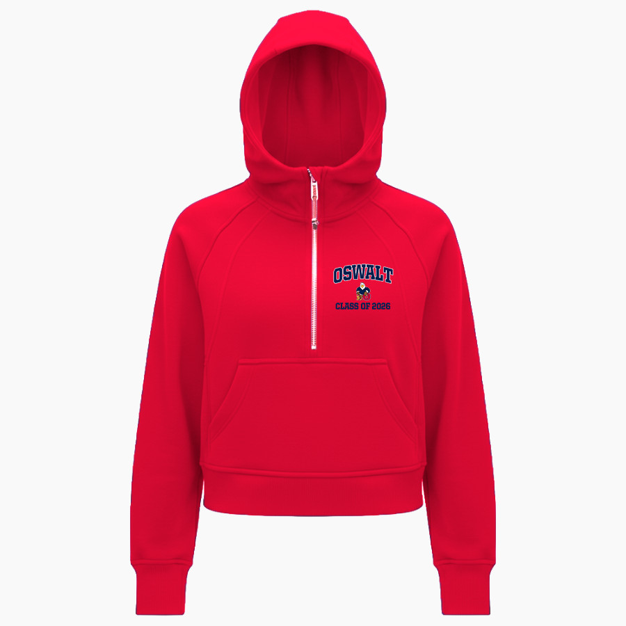 Oswalt Eagles <span class="pdp-name-mascot">Oswalt Academy Eagles</span> lululemon Women's Scuba Oversized Half-Zip Hoodie
