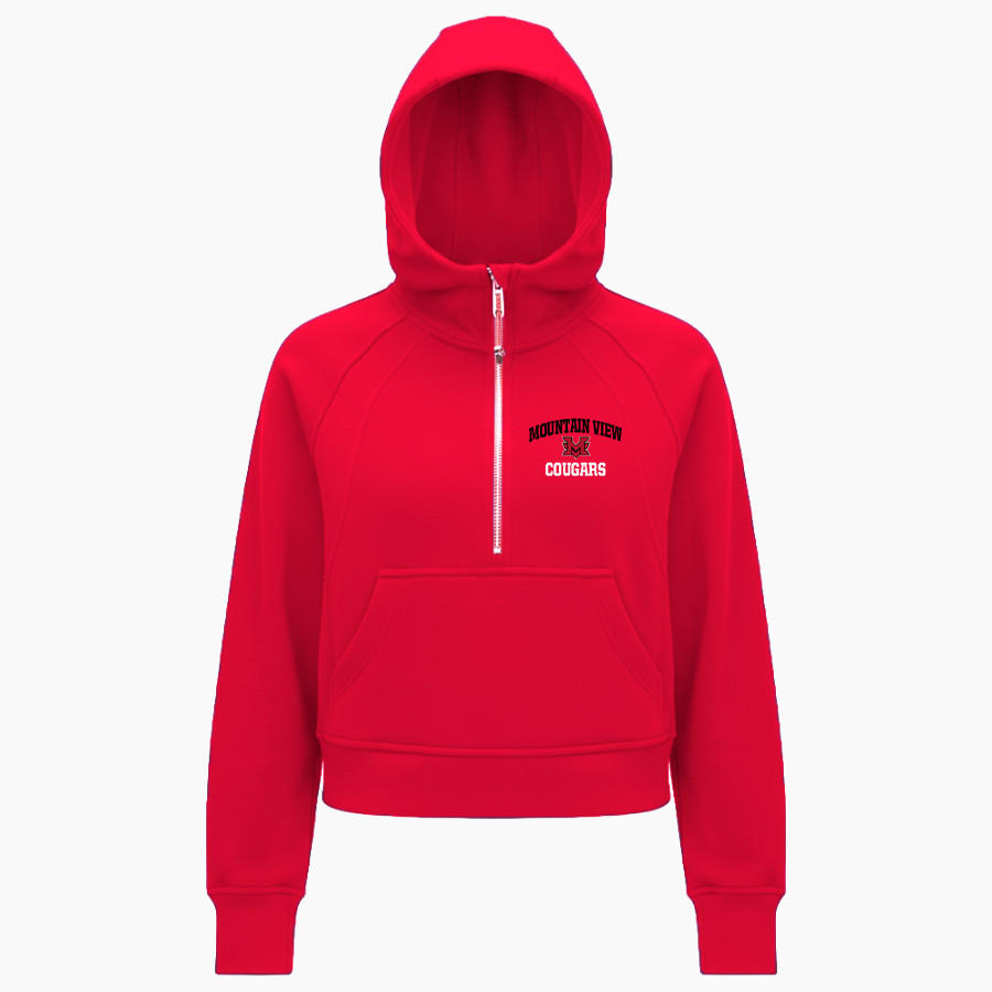 Mountain View Cougars <span class="pdp-name-mascot">Mountain View Cougars</span> lululemon Women's Scuba Oversized Half-Zip Hoodie