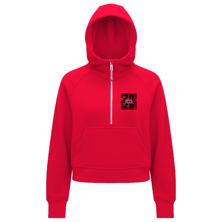 WILMOT UNION HIGH SCHOOL PANTHERS <span class="pdp-name-mascot">WILMOT PANTHERS</span> lululemon Women's Scuba Oversized Half-Zip Hoodie