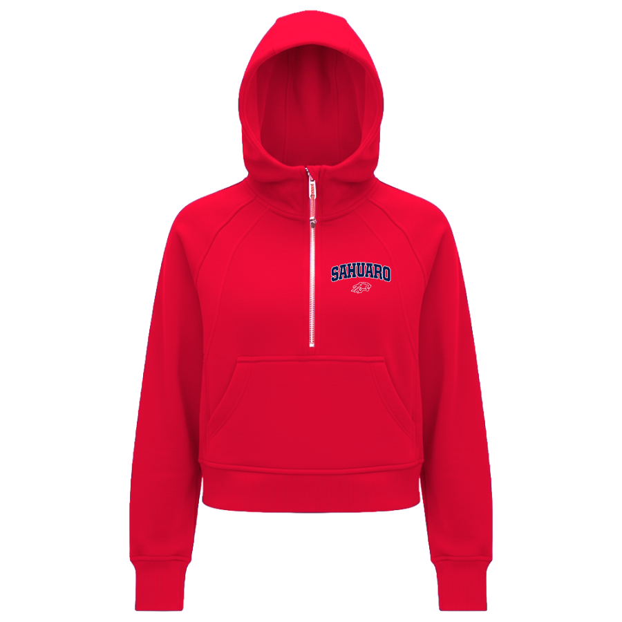 SAHUARO HIGH SCHOOL COUGARS <span class="pdp-name-mascot">SAHUARO COUGARS</span> lululemon Women's Scuba Oversized Half-Zip Hoodie