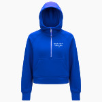 BROOKHAVEN ACADEMY INC COUGARS <span class="pdp-name-mascot">BROOKHAVEN ACADEMY INC COUGARS</span> lululemon Women's Scuba Oversized Half-Zip Hoodie Front Thumbnail