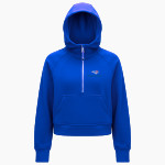 MIDLAND CHRISTIAN SCHOOL MUSTANGS <span class="pdp-name-mascot">MIDLAND MUSTANGS</span> lululemon Women's Scuba Oversized Half-Zip Hoodie Front Thumbnail