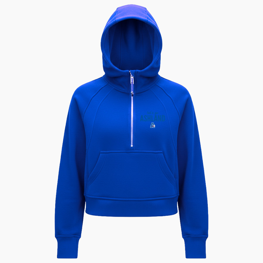 ASHLAND HIGH SCHOOL CLOCKERS <span class="pdp-name-mascot">ASHLAND CLOCKERS</span> lululemon Women's Scuba Oversized Half-Zip Hoodie