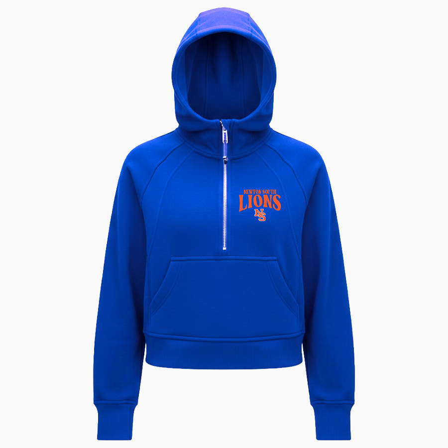 NEWTON SOUTH HIGH SCHOOL LIONS <span class="pdp-name-mascot">NEWTON SOUTH LIONS</span> lululemon Women's Scuba Oversized Half-Zip Hoodie
