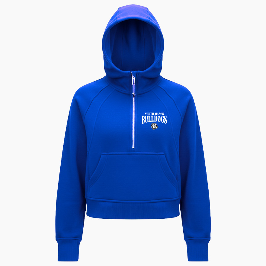 NORTH MASON HIGH SCHOOL BULLDOGS <span class="pdp-name-mascot">NORTH MASON BULLDOGS</span> lululemon Women's Scuba Oversized Half-Zip Hoodie