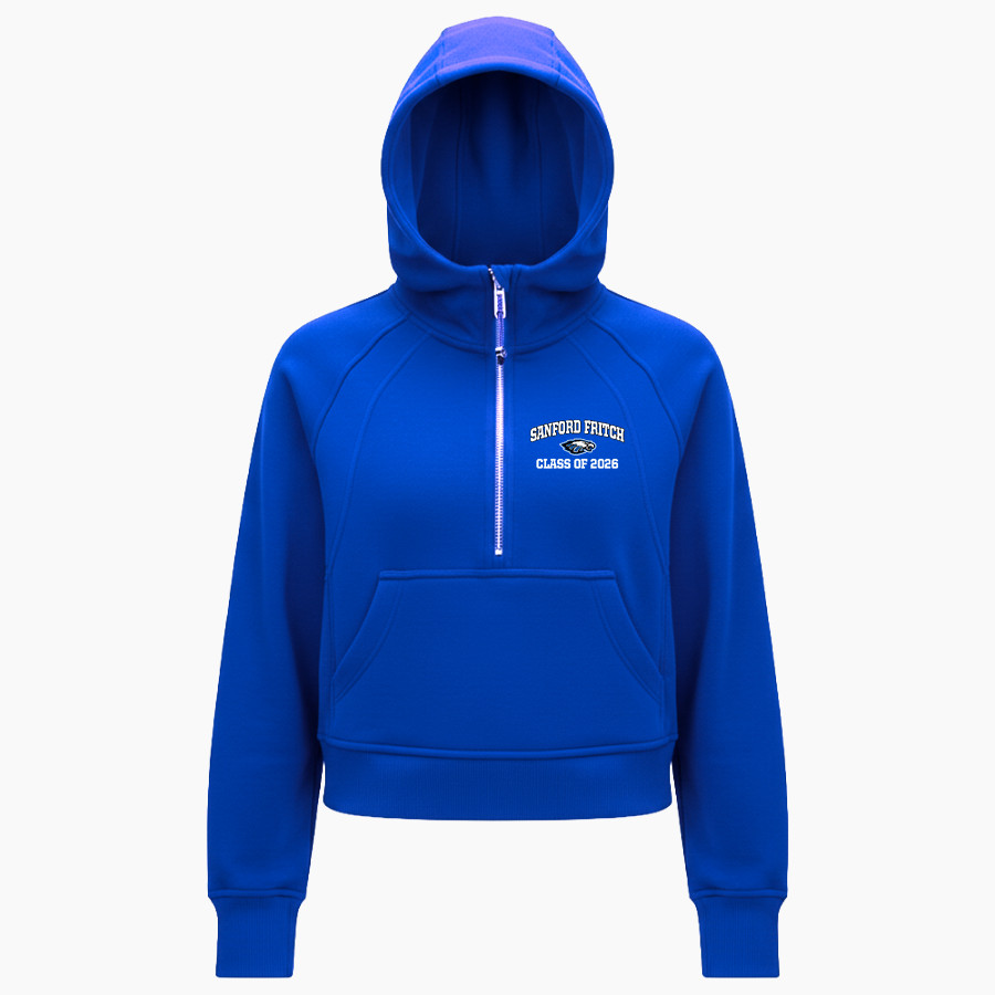 SANFORD FRITCH HIGH SCHOOL EAGLES <span class="pdp-name-mascot">SANFORD FRITCH EAGLES</span> lululemon Women's Scuba Oversized Half-Zip Hoodie