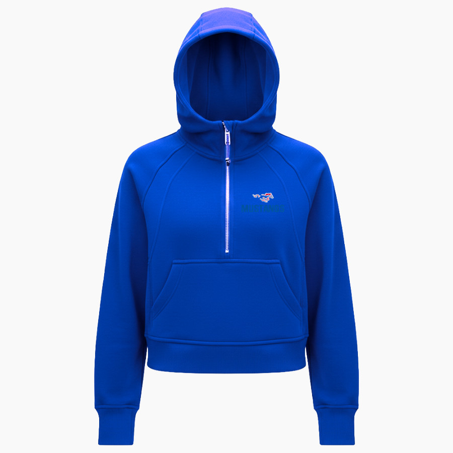 MIDLAND CHRISTIAN SCHOOL MUSTANGS <span class="pdp-name-mascot">MIDLAND MUSTANGS</span> lululemon Women's Scuba Oversized Half-Zip Hoodie