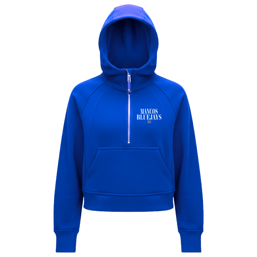MANCOS HIGH SCHOOL BLUEJAYS <span class="pdp-name-mascot">MANCOS BLUEJAYS</span> lululemon Women's Scuba Oversized Half-Zip Hoodie